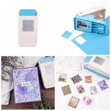 Large Rectangular Postage Stamp Punch Craft Punch for Paper Craft Scrapbooking