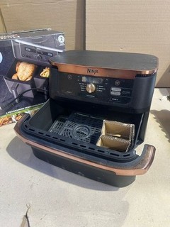 Ninja AF500EUCP AirFryer Dual Zone Heissluftfritteuse 10 4 Liter Flexdrawer