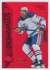 2023-24 SkyBox Metal  Precious Gems Red Parallel - Rookies /100 Vincent