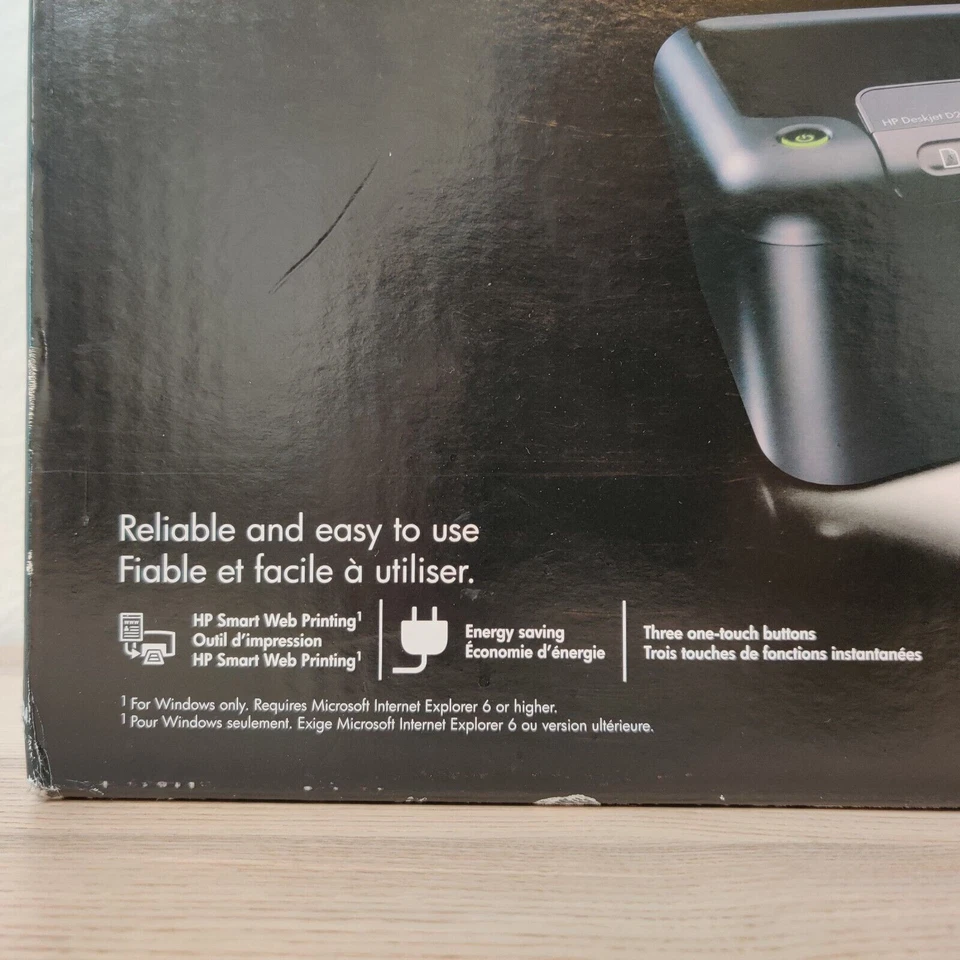 HP Deskjet D2660 Inkjet Printer CH366A New in Box Windows USB Simple Home Office - Image 2 of 4