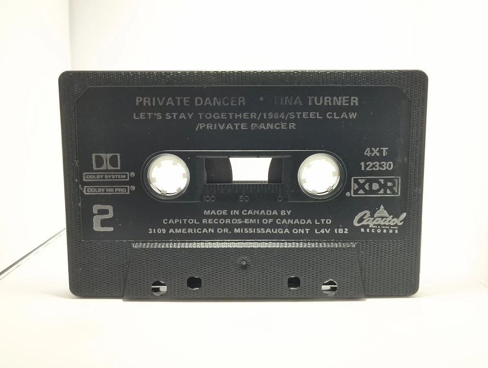 Tina Turner - Private Dancer - Cassette - VG+ - Image 4 of 4