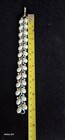 Vintage LISNER Silver Tone/ White BRACELET & EARRINGS Set — photo 4