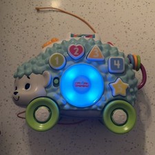 Fisher Price Linkimals Hedgehog Happy Shapes Musical Learning Toy Tested Works