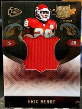 2010 Plates And Patches Eric Berry Rookie Jumbo Patch Blue #7/50 Chiefs SP