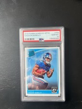 2018 Panini Donruss Optic Saquon Barkley Rookie Card PSA 10. rookie card picture