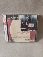 Mahler Das Lied Von Der Erde Carl Schuricht CD New Import 1996 SEALED Minerva Z