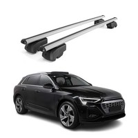 DachträGer GrundtäGer FüR Audi E-Tron 2018-2025 75Kg Aluminium Silber 2 Tlg