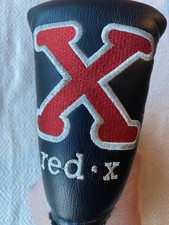 Scotty Cameron/Titleist Red X REDX Putter Headcover Golf Head cover AM&E Black⛳
