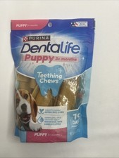 Purina USA DentaLife Puppy Teething Chews Small Dog 3 Months Chicken BB 10/2025
