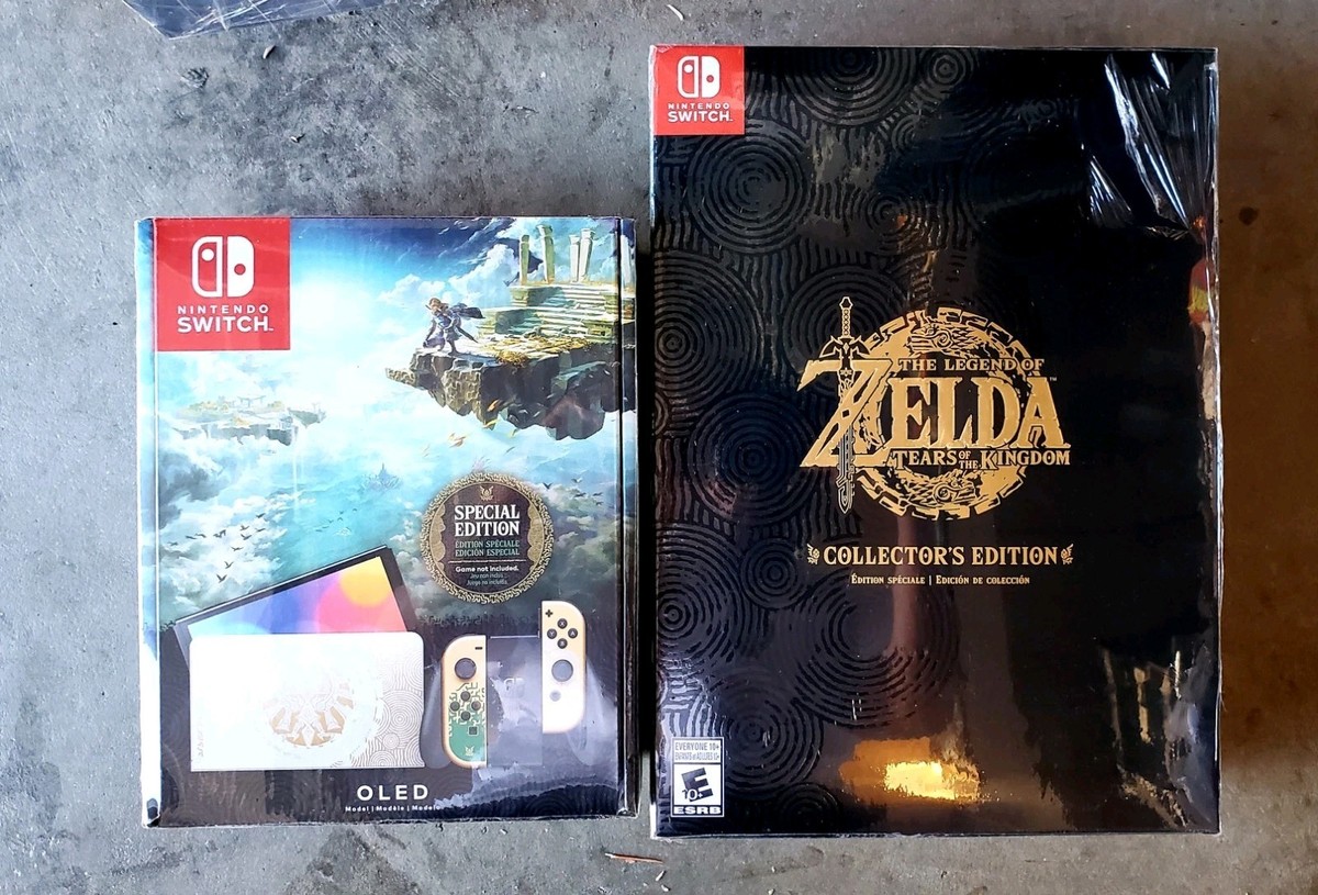 Nintendo Switch OLED Model 64GB The Legend of Zelda Tears of the
