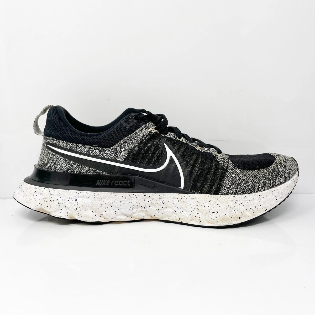 Nike React Infinity Run Flyknit 2 White Black for Sale