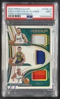 STEPHEN CURRY LUKA DONCIC SGA SHAI PSA 9 2023 IMMACULATE TRIPLE GU JERSEY 97/99