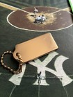 Coach Hang Tag Purse Charm Keychain Gold Tone Metal — photo 2