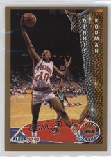 1992-93 Fleer League Leader Dennis Rodman #239 HOF 1p0o