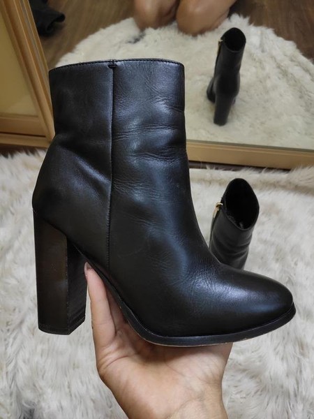 Women Kurt Geiger Boots Black Leather 36 #9YEI