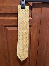 Men  s Brooks Brothers  Country Club  Pure Silk Tie, Nautical Theme, Worn ONCE 