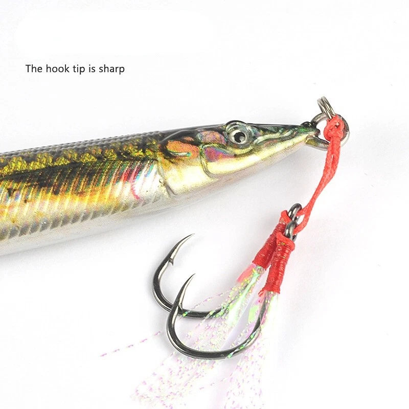 150G 180G Slow Pitch Fall Metall Vertikale Jigs Jigging Angelköder... - Bild 4 von 4