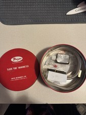 Dwyer Slack Tube Manometer Model 1212 with Accessories and Case