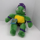 Vintage 1989 Teenage Mutant Ninja Turtles Donatello Plush Stuffed Toy Playmates