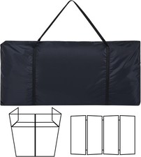 DJ Booth Carrying Bag 1680d Oxford Cloth DJ Facade Panel Carry Bag Bla...