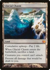 MTG - FOIL - Glacial Chasm  - M/NM - From the Vault: Realms
