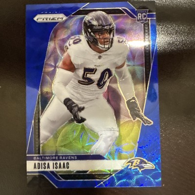 2024 Prizm #302 Adisa Isaac Blue Scope Refractor /14 RC