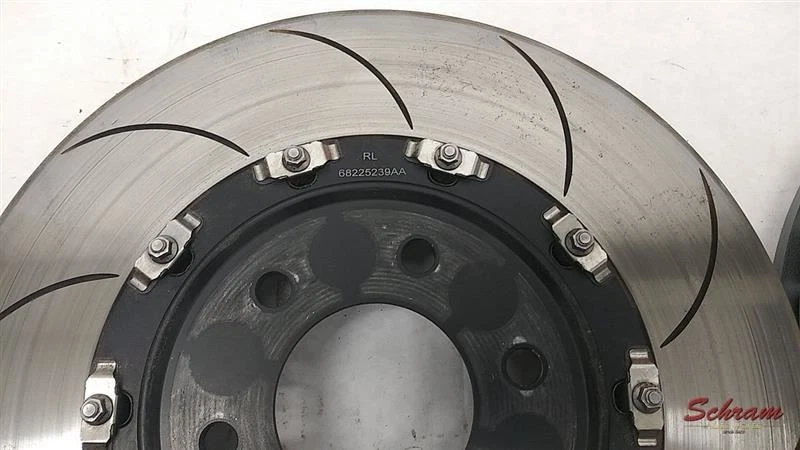 Rear Brake Roto w/Pads Set Fits 03-06 08-10 13-17 Viper 2000858 - Image 4 of 4