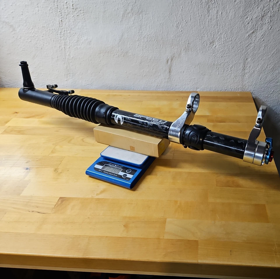CANNONDALE LEFTY SPEED CARBON FORK REBUILT BY MENDON CYCLESMITH TOOL - Image 4 of 4