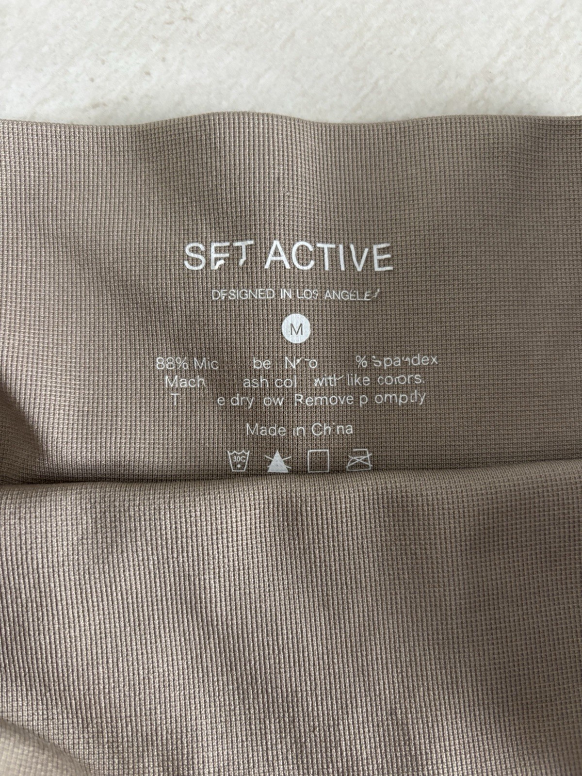 Set Active LA High Waisted Compression Leggings W… - image 4