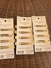 scünci No-Slip Grip Snap Hair Clips, Black/Silver, Metal/Plastic — photo 2