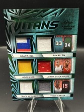 Hill Allen Kidd Stakehouse Mcgrady Carter 2025 Leaf Trinity Titans GU /15