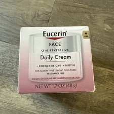 Eucerin Q10 Revitalize Daily Face Cream 1.7 o...