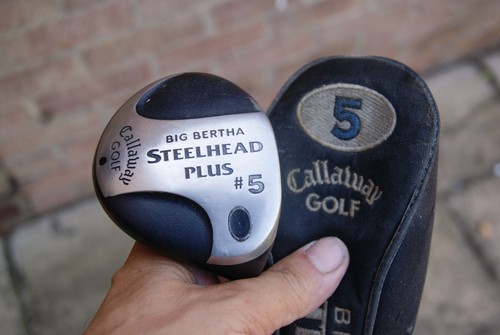 Callaway Steelhead Plus Big Bertha Fairway 5 Wood Steel Shaft RH