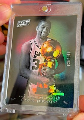 2018 Panini Black Friday Basketball Magic Johnson /199 LA Lakers