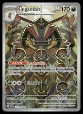 Kingambit 220/198 Illustration Rare Scarlet & Violet Pokemon Near Mint on eBay