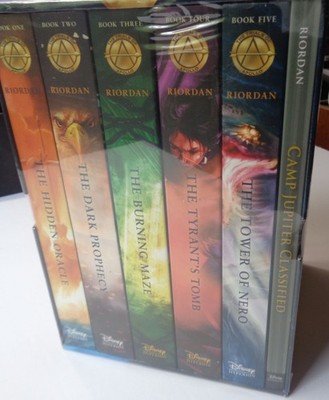 *NEW / SEALED* The Trials of Apollo 5-Book Box Set + Bonus Book by Rick Riordan