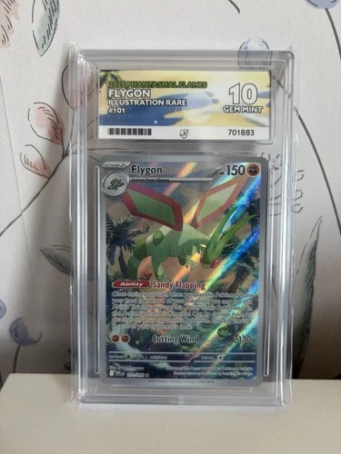 Pokémon TCG Flygon 101/094 ACE 10 Gem Mint Phantasmal Flames