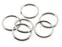 30 SchlüSselringe In Silberfarben Diy Schmuck Von Vintageparts