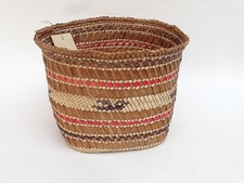 Vtg. Makah Quillayute Northwest Coast Native American Indian Basket - MG82