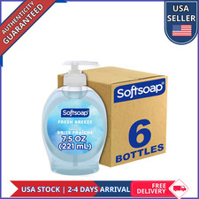 Softsoap Liquid Hand Soap Fresh Breeze 7.5oz Pack of 6
