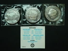 Minnesota Twins 1991 World, Am, Div Champions 1 Oz Silver Coins w/ COA (Lot107A)