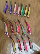 Lot de 15 leurres EGI multicolores (Dartmax TR30)