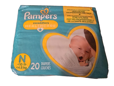 Size Pampers Swaddlers Pampers Swaddlers Baby Diapers, Size Newborn (140 Count) For Sale Online 