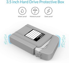 Orico 3.5 Inch HDD Protective Hard Drive Case - A total of 3 BRAND NEW SEALED
