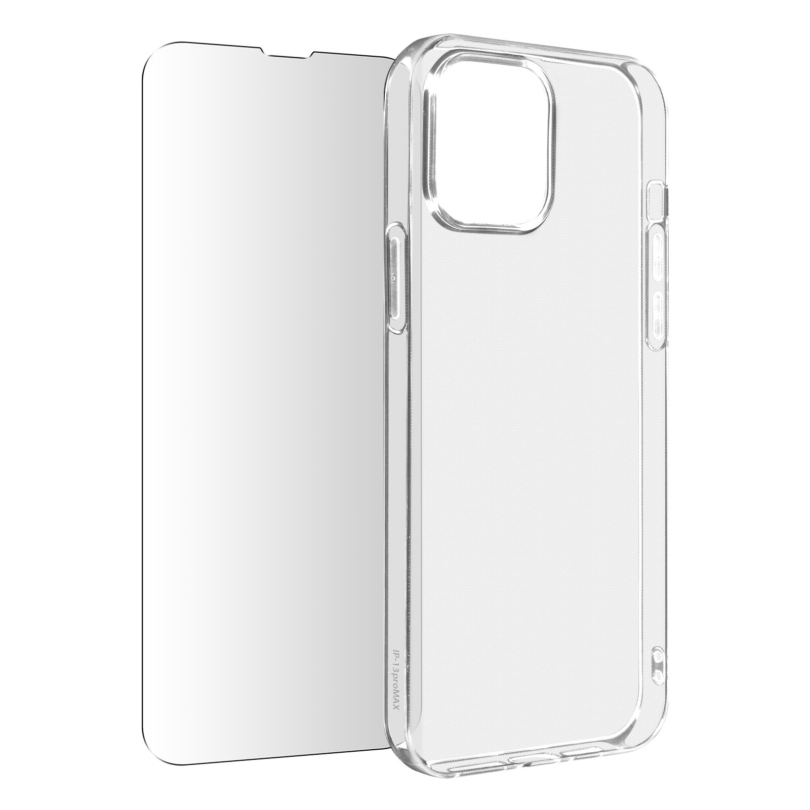 Coque iPhone 13 silicone souple transparent pour éviter les vitres brisées