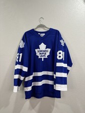 TORONT MAPLE LEAFS CCM NHL Hockey jersey 90s Vintage Size XL Blue Rare