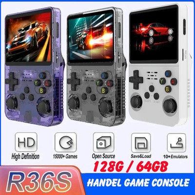 Retro Handheld Video Game Console Linux System 3.5 Inch IPS Screen Video Player