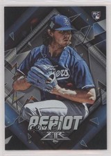 2022 Topps Fire SSP Onyx Ryan Pepiot #189 0q6b