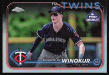 2024 Topps Pro Debut Chrome Brandon Winokur #PDC-116 FCL Twins