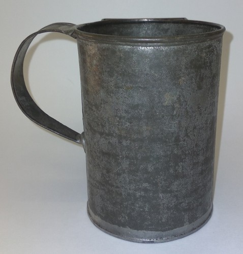 Civil War Soldiers Tin Shaving Mug - Picture 5 of 7